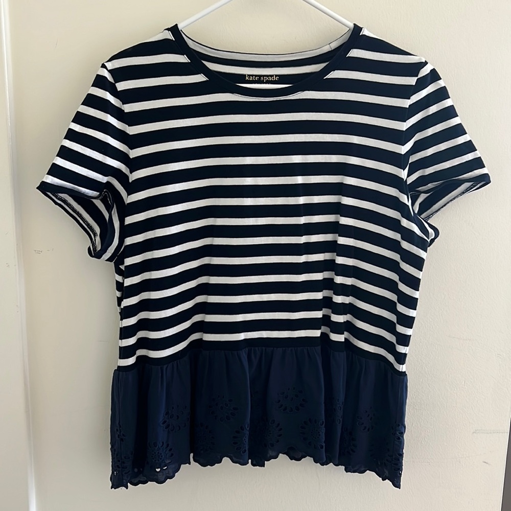 Kate Spade Peplum Top